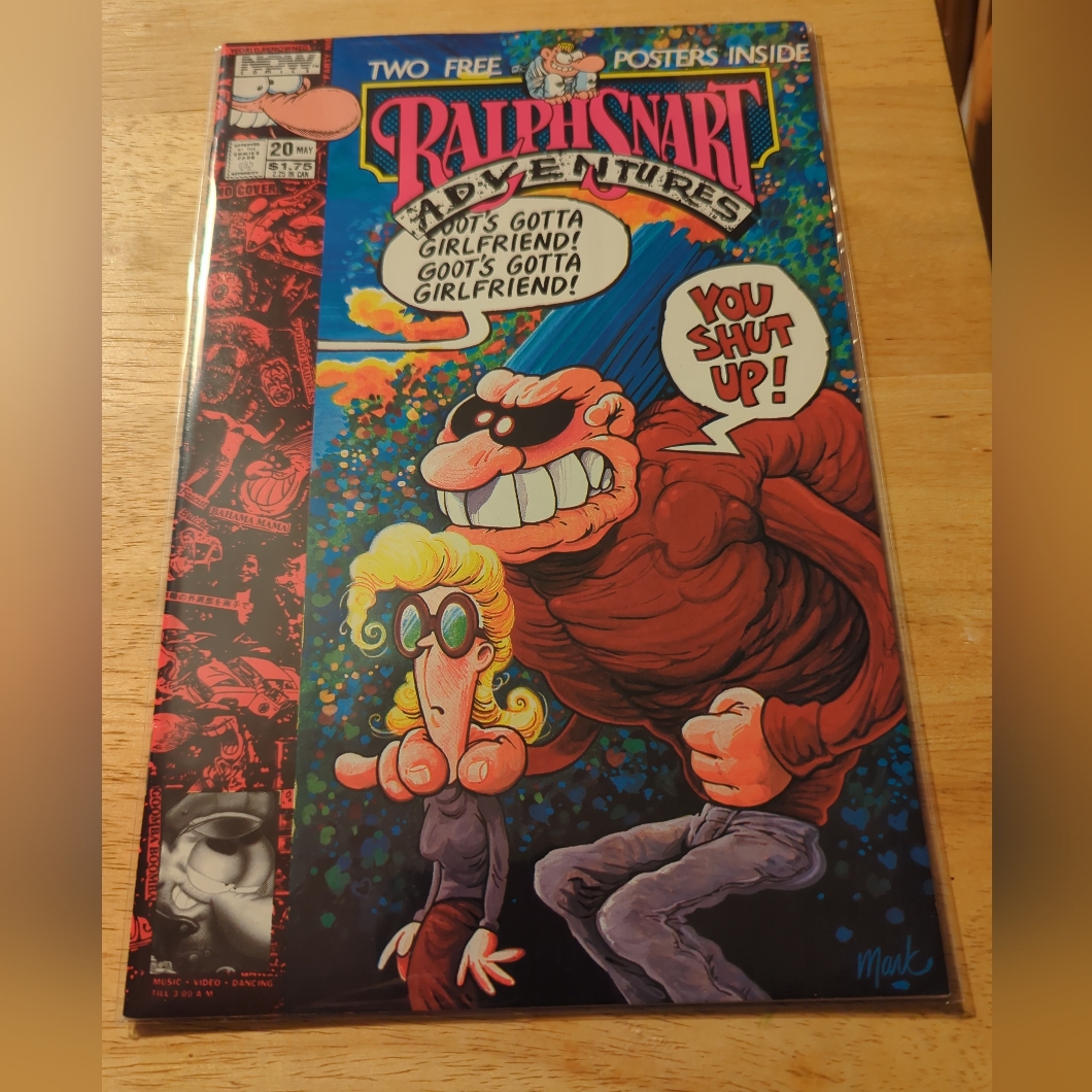 Ralph Snart Adventures 20 May Now Comics 1990 Comic Book VfVg